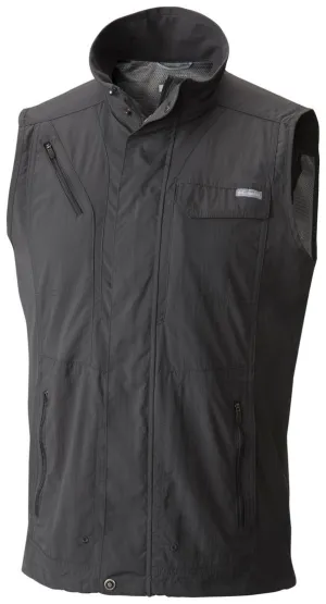 Columbia Men Grey Omni-Wick Silver Ridge Gillet