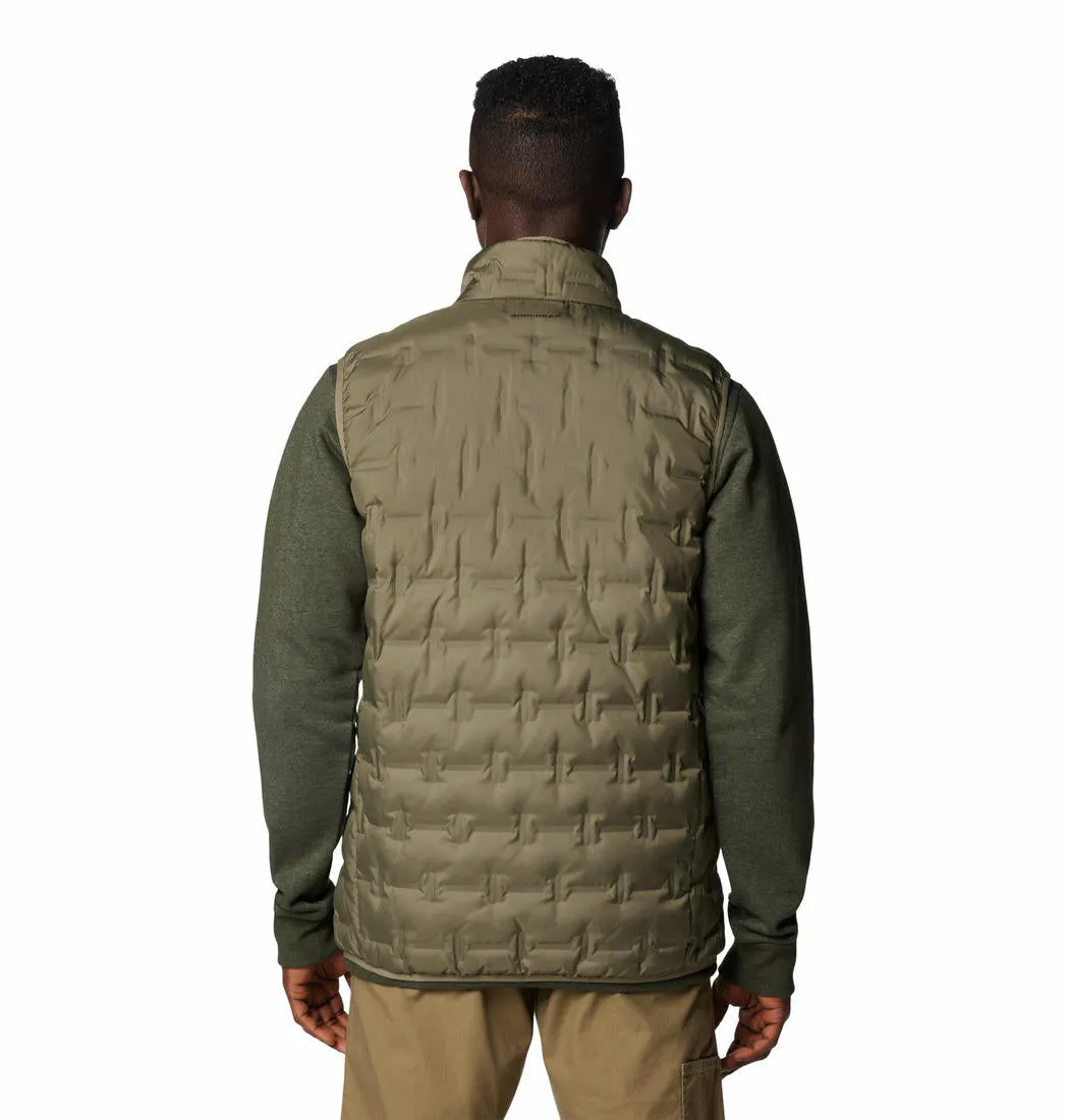 Columbia Men Olive Omni-Heat Reflective Delta Ridge II Vest