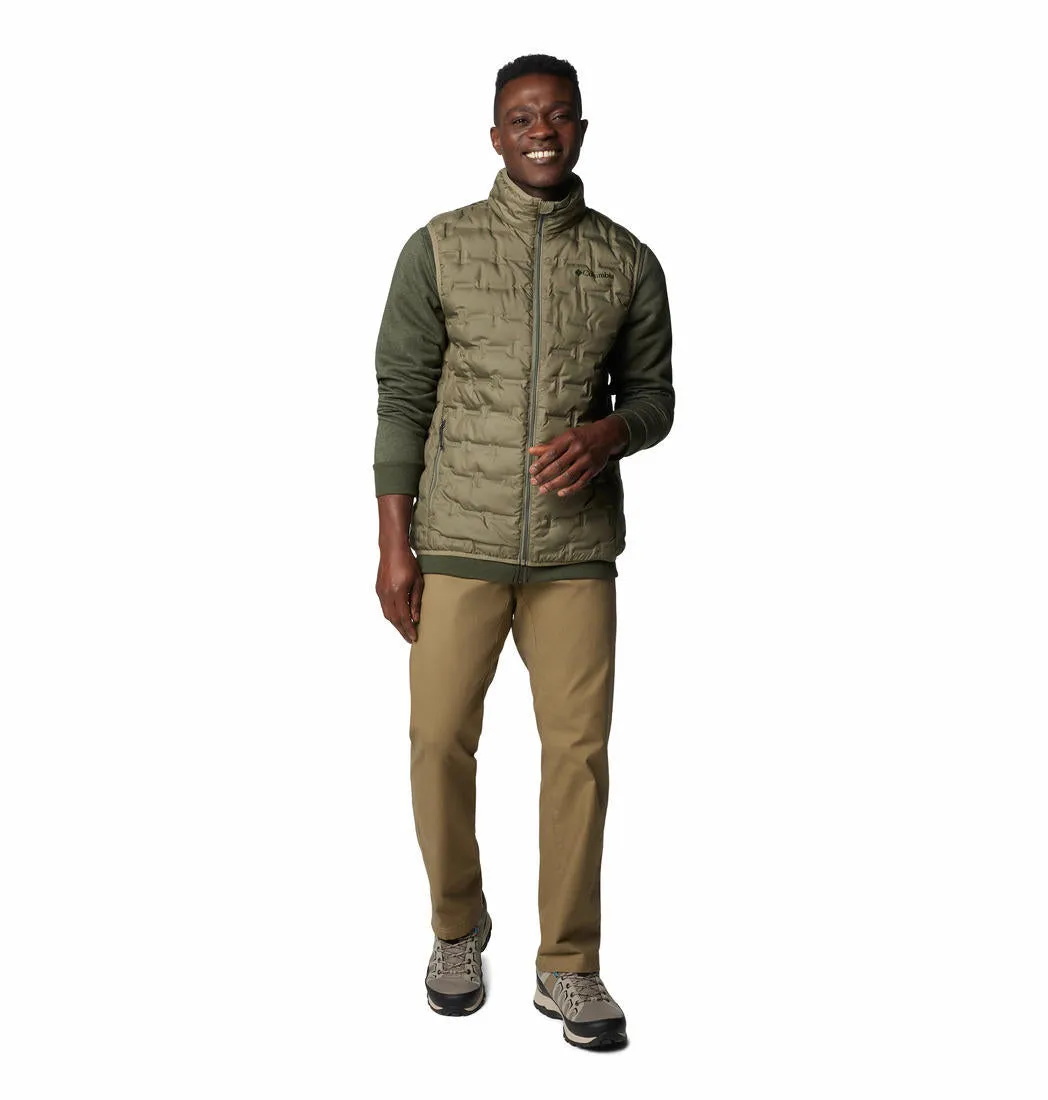 Columbia Men Olive Omni-Heat Reflective Delta Ridge II Vest