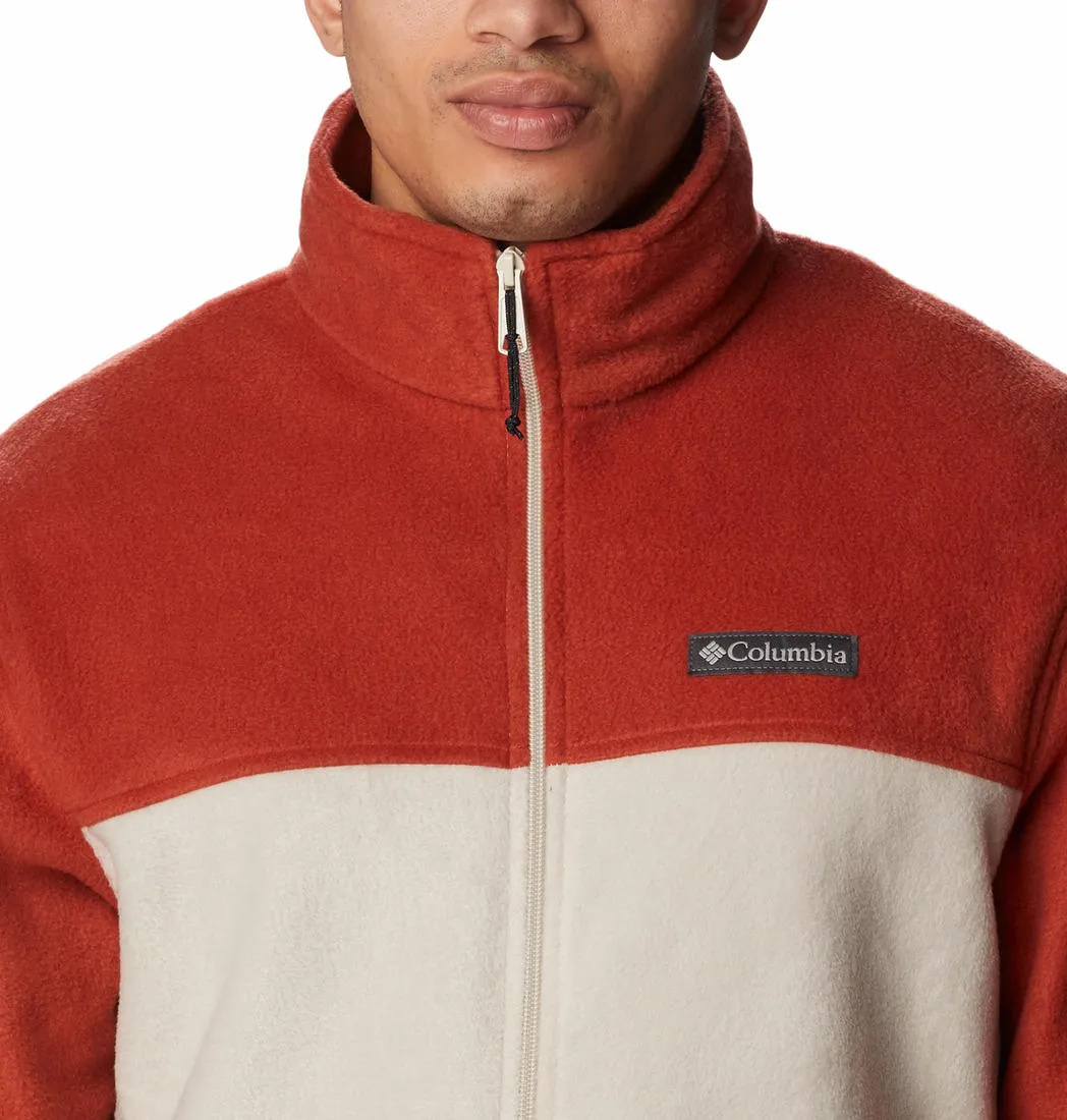 Columbia Men Orange Steens Mountain 2.0 Fleece Jacket