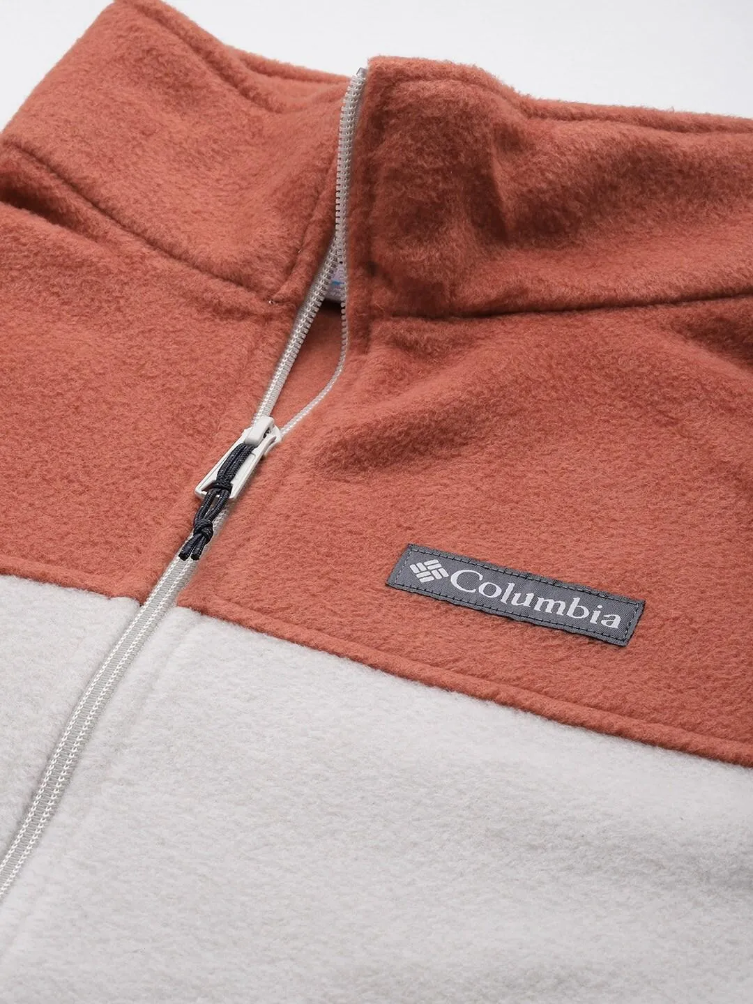Columbia Men Orange Steens Mountain 2.0 Fleece Jacket