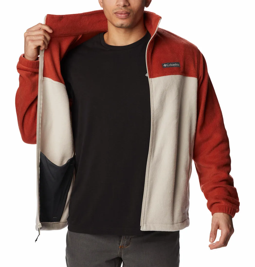Columbia Men Orange Steens Mountain 2.0 Fleece Jacket