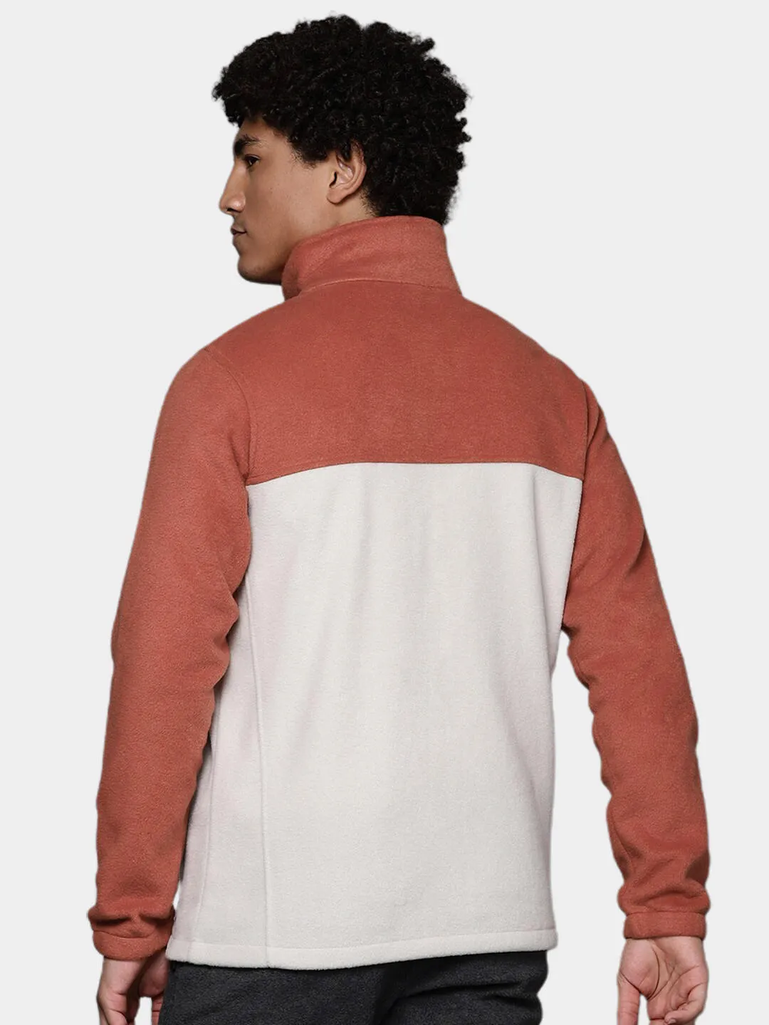 Columbia Men Orange Steens Mountain 2.0 Fleece Jacket