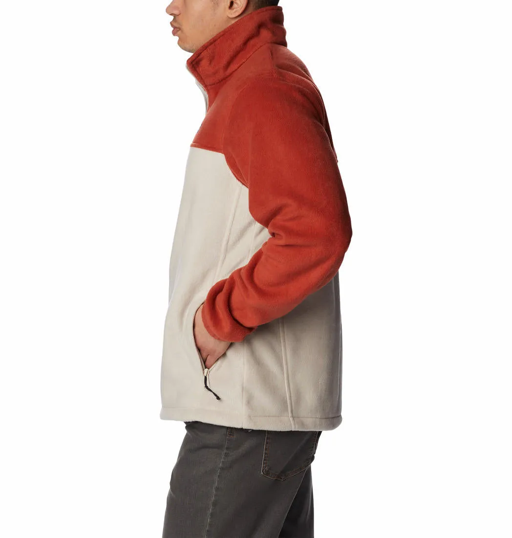 Columbia Men Orange Steens Mountain 2.0 Fleece Jacket