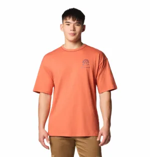 Columbia Men Red Landroamer Crew Tshirt