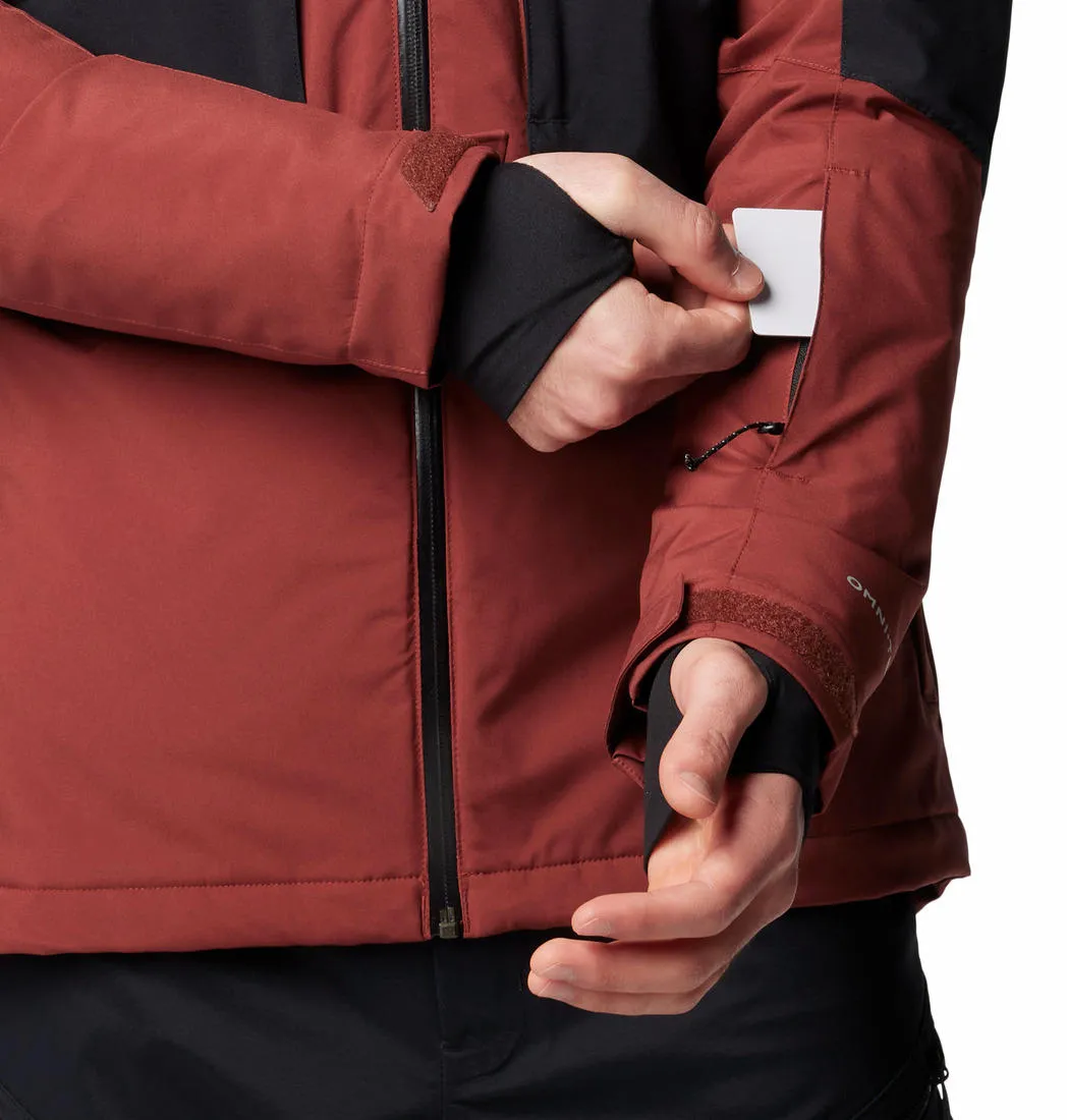 Columbia Men Red Omni-Heat Infinity Highland Summit II Jacket