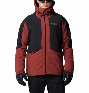 Columbia Men Red Omni-Heat Infinity Highland Summit II Jacket