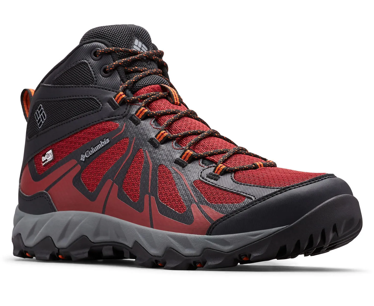 Columbia Men Red PEAKFREAK XCRSN II XCEL MID OUTDRY (Complete Waterproof)