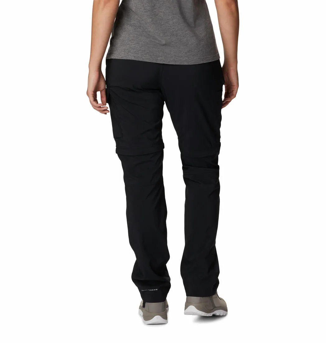 Columbia Women Black Omni-Shade Silver Ridge Utility Convertible Pant