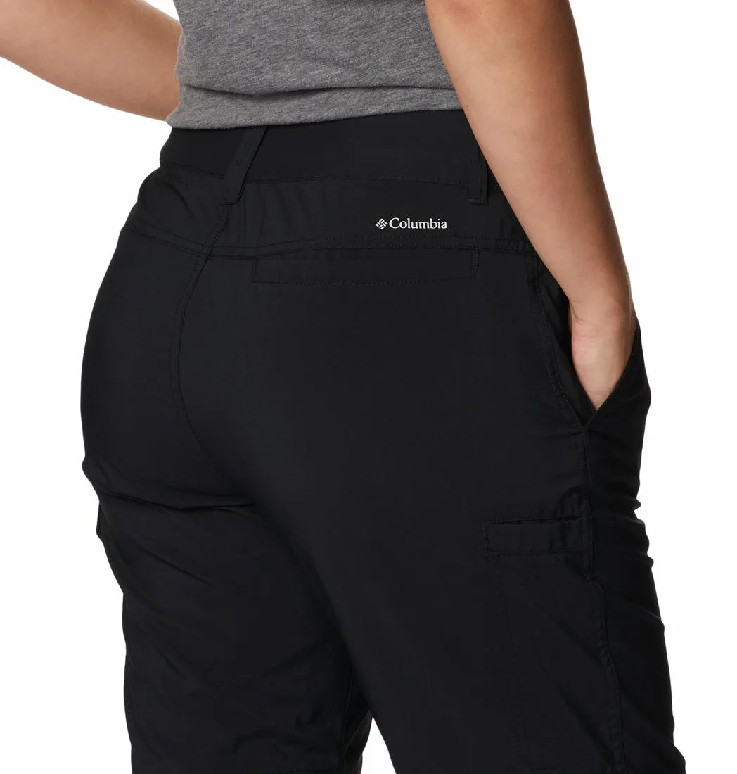 Columbia Women Black Omni-Shade Silver Ridge Utility Convertible Pant