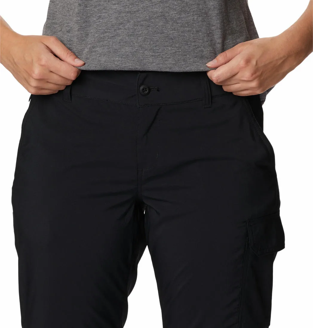 Columbia Women Black Omni-Shade Silver Ridge Utility Convertible Pant