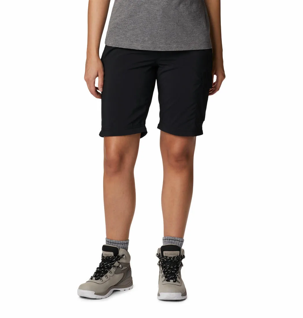 Columbia Women Black Omni-Shade Silver Ridge Utility Convertible Pant