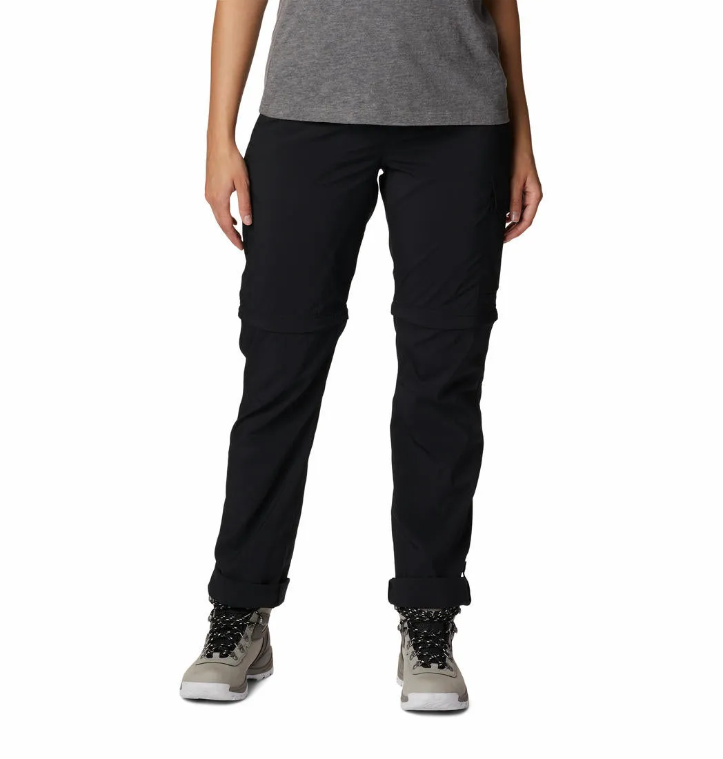 Columbia Women Black Omni-Shade Silver Ridge Utility Convertible Pant