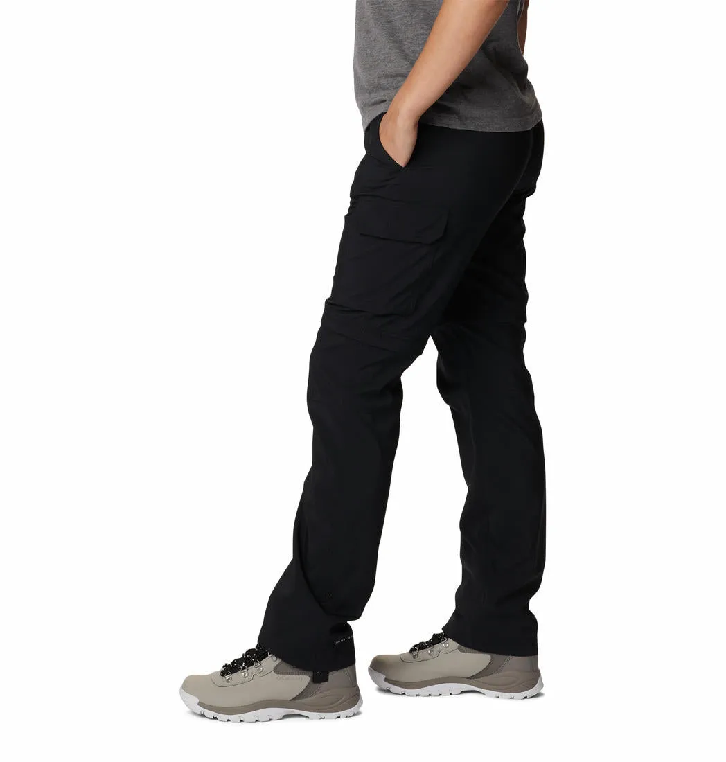 Columbia Women Black Omni-Shade Silver Ridge Utility Convertible Pant