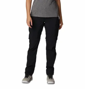 Columbia Women Black Omni-Shade Silver Ridge Utility Convertible Pant