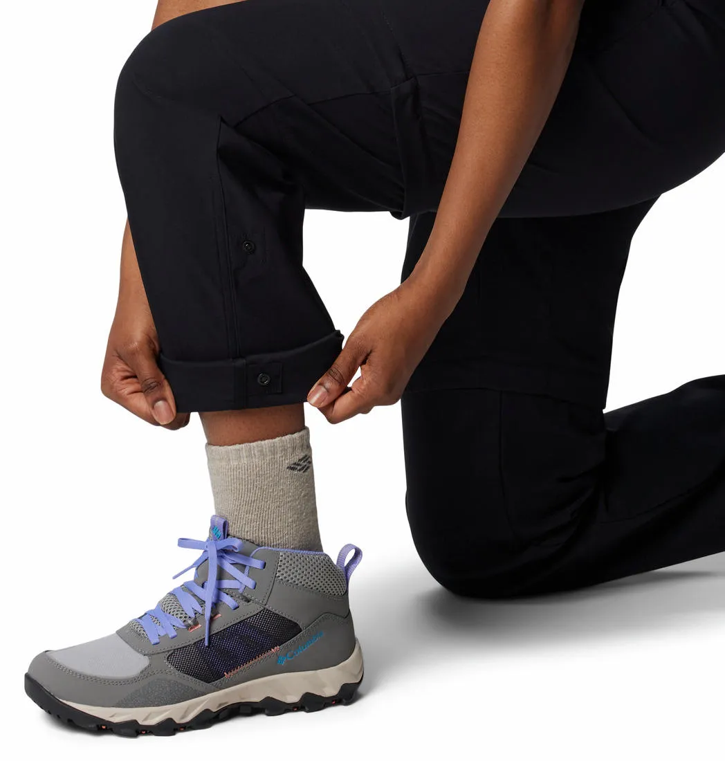 Columbia Women Black Omni-Shield Leslie Falls Convertible Pant
