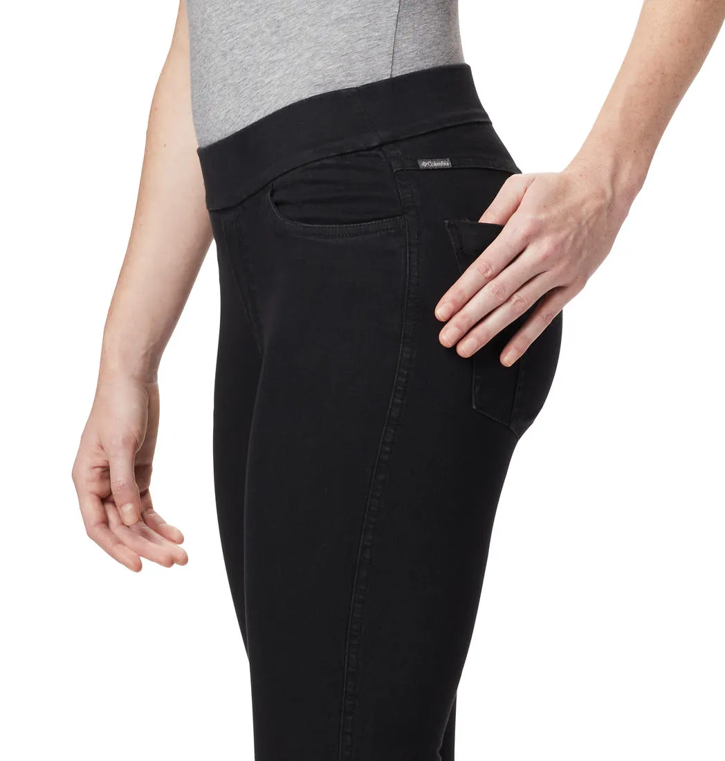 Columbia Women Black Omni-Shield Pinnacle Peak Twill Pant