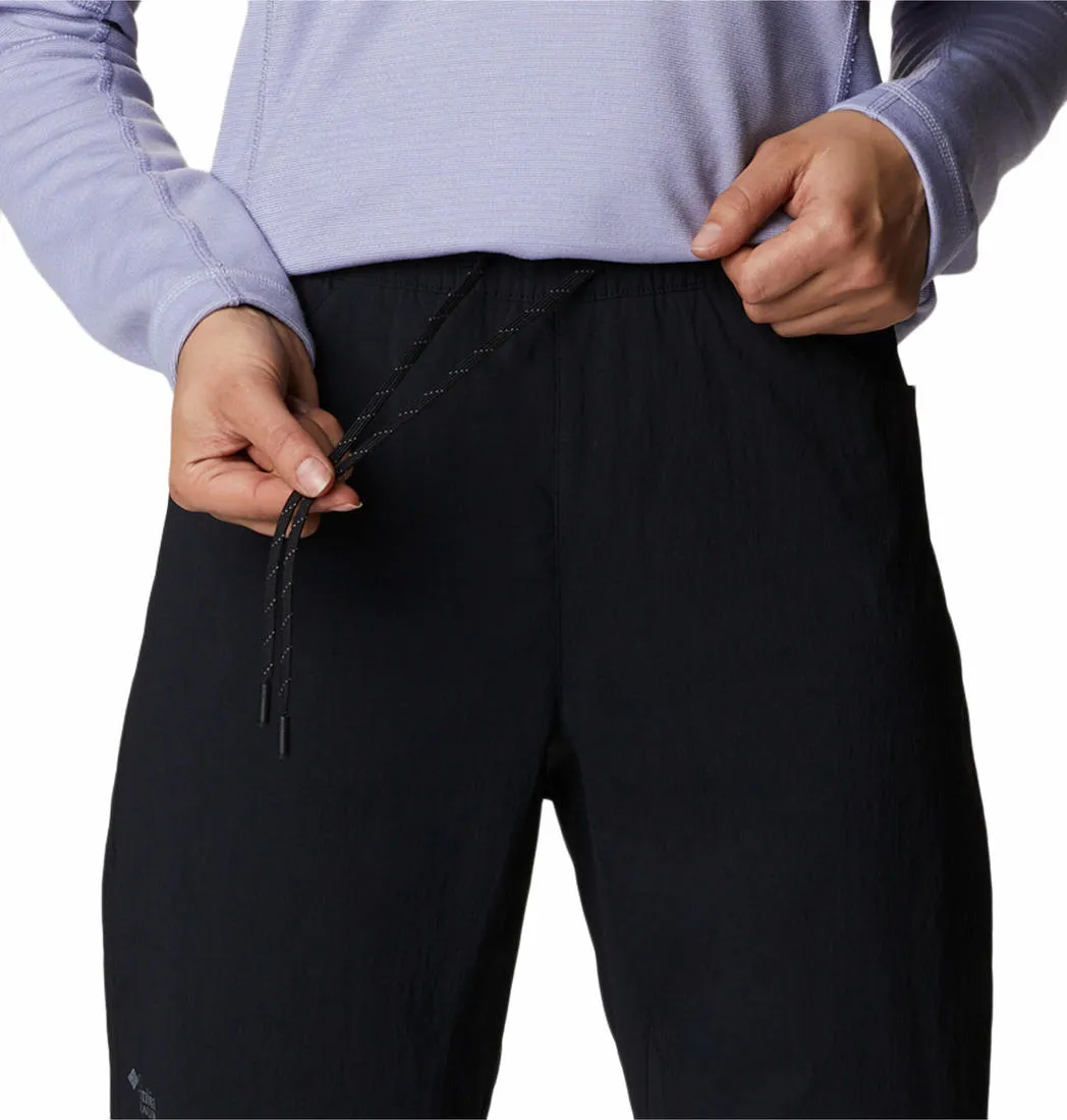 Columbia Women Black Omni-Shield W Titan Pass Lightweight Pant