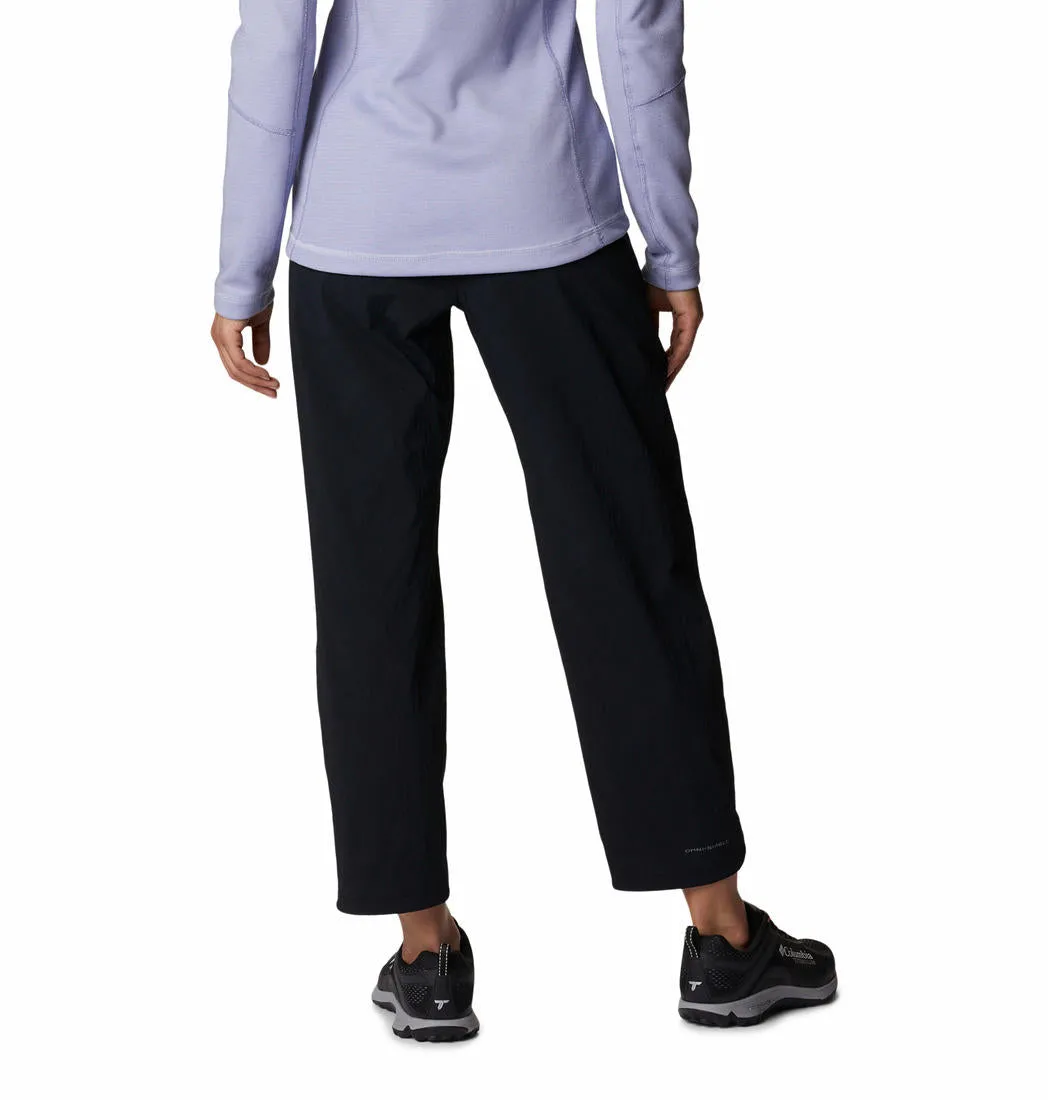 Columbia Women Black Omni-Shield W Titan Pass Lightweight Pant