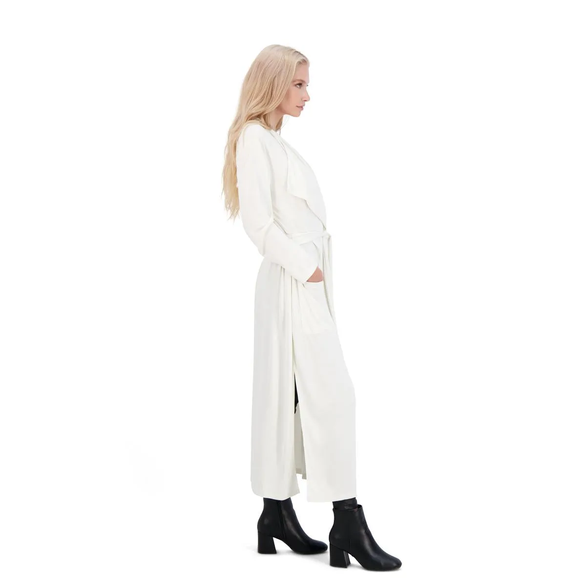 Cora Womens Duster Lightweight Cardigan Sweater