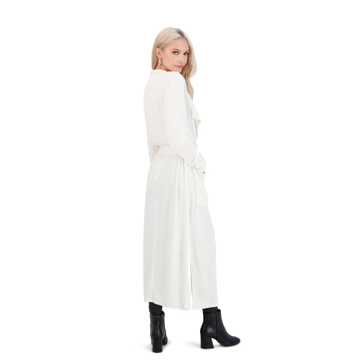 Cora Womens Duster Lightweight Cardigan Sweater