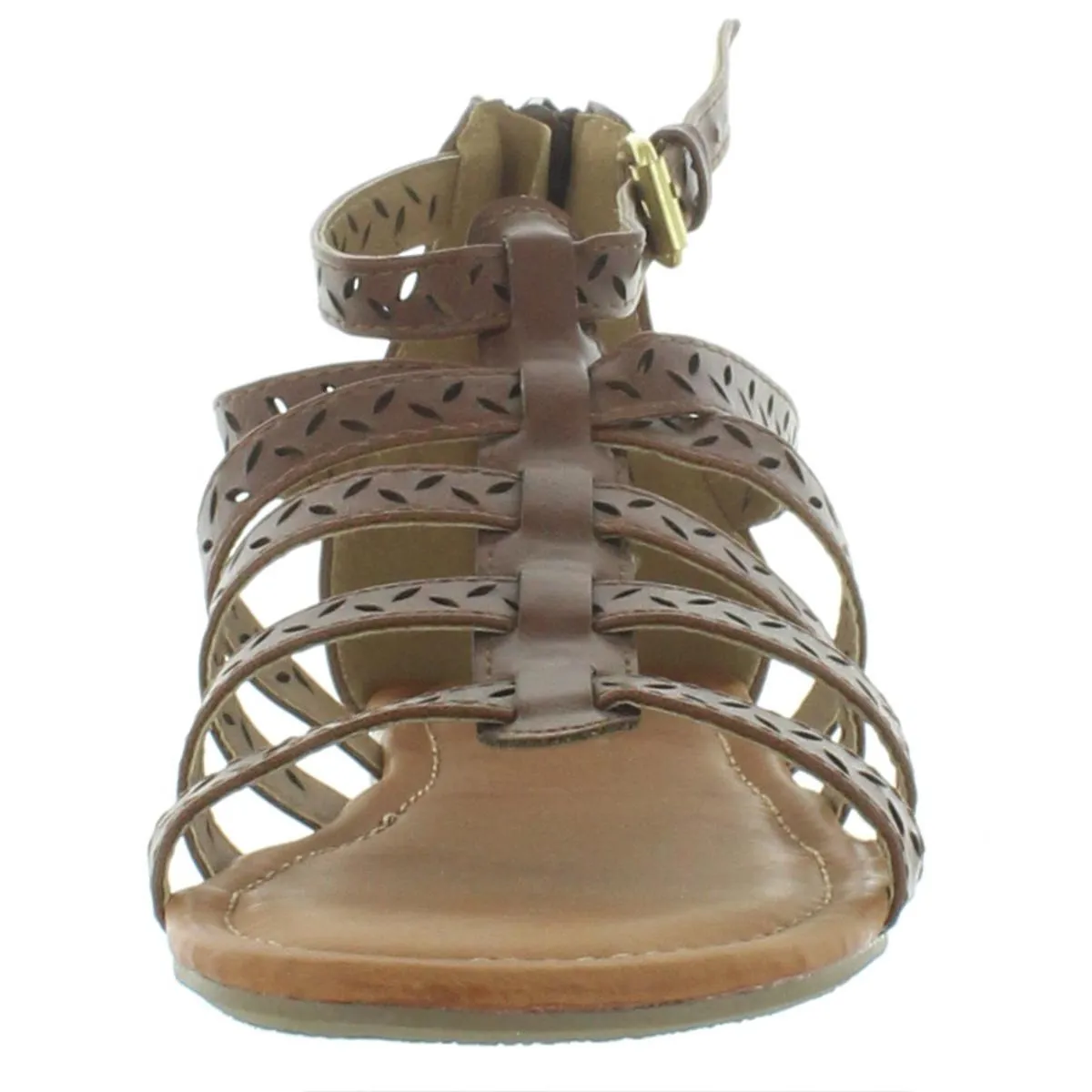 Corvin Girls Strappy Flat Gladiator Sandals