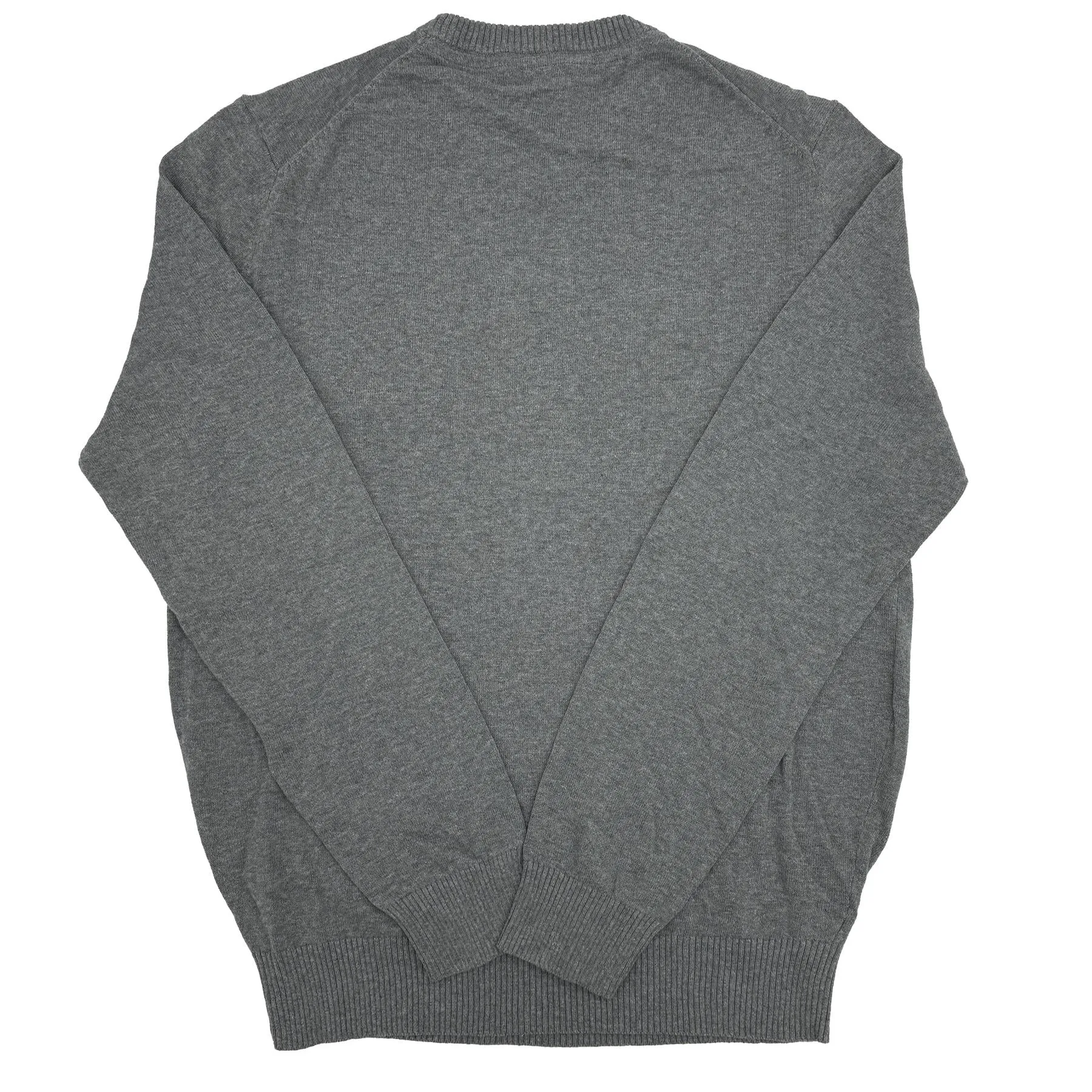 Crew Clothing Mens Knitted Jumper Long Sleeve Grey