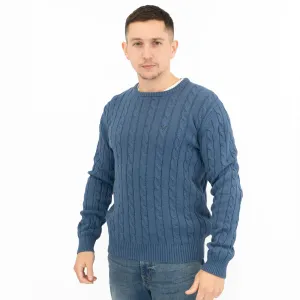 Crew Clothing Mens Oarsmen Midweight Cable Knit Jumper