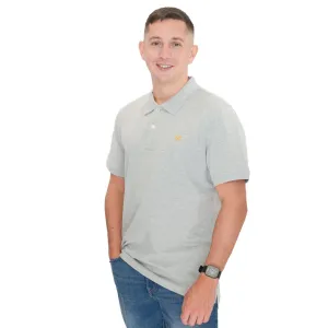 Crew Clothing Polo Shirt Classic Pique Cotton Grey