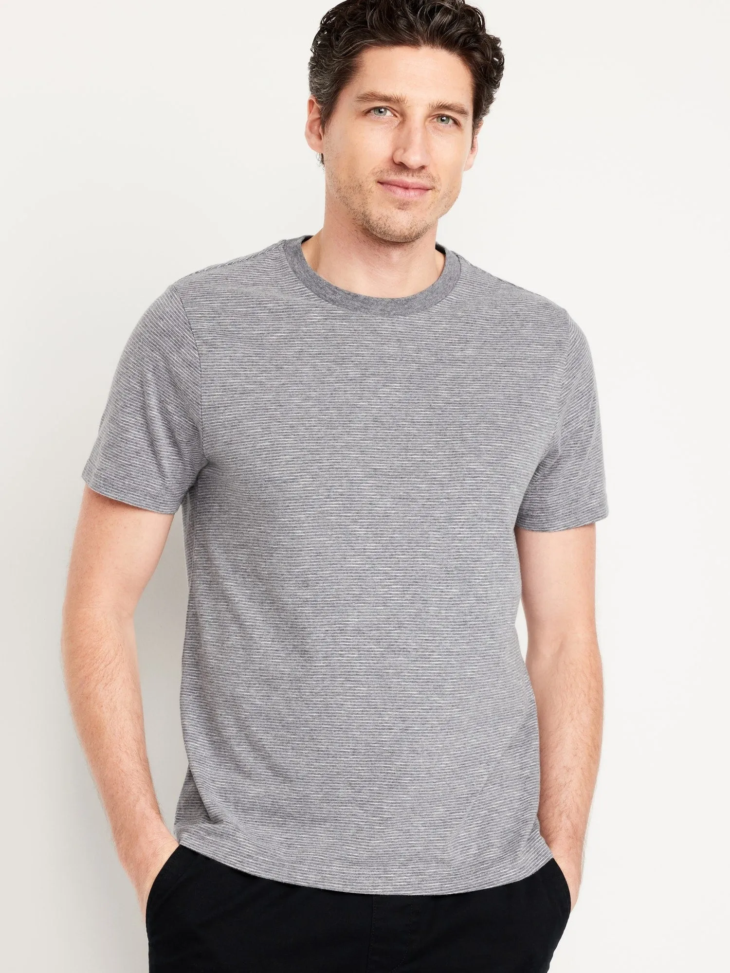 Crew-Neck T-Shirt For Men
