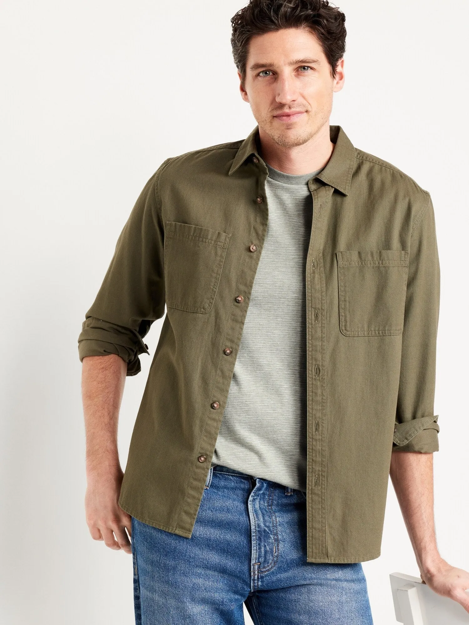 Crew-Neck T-Shirt For Men