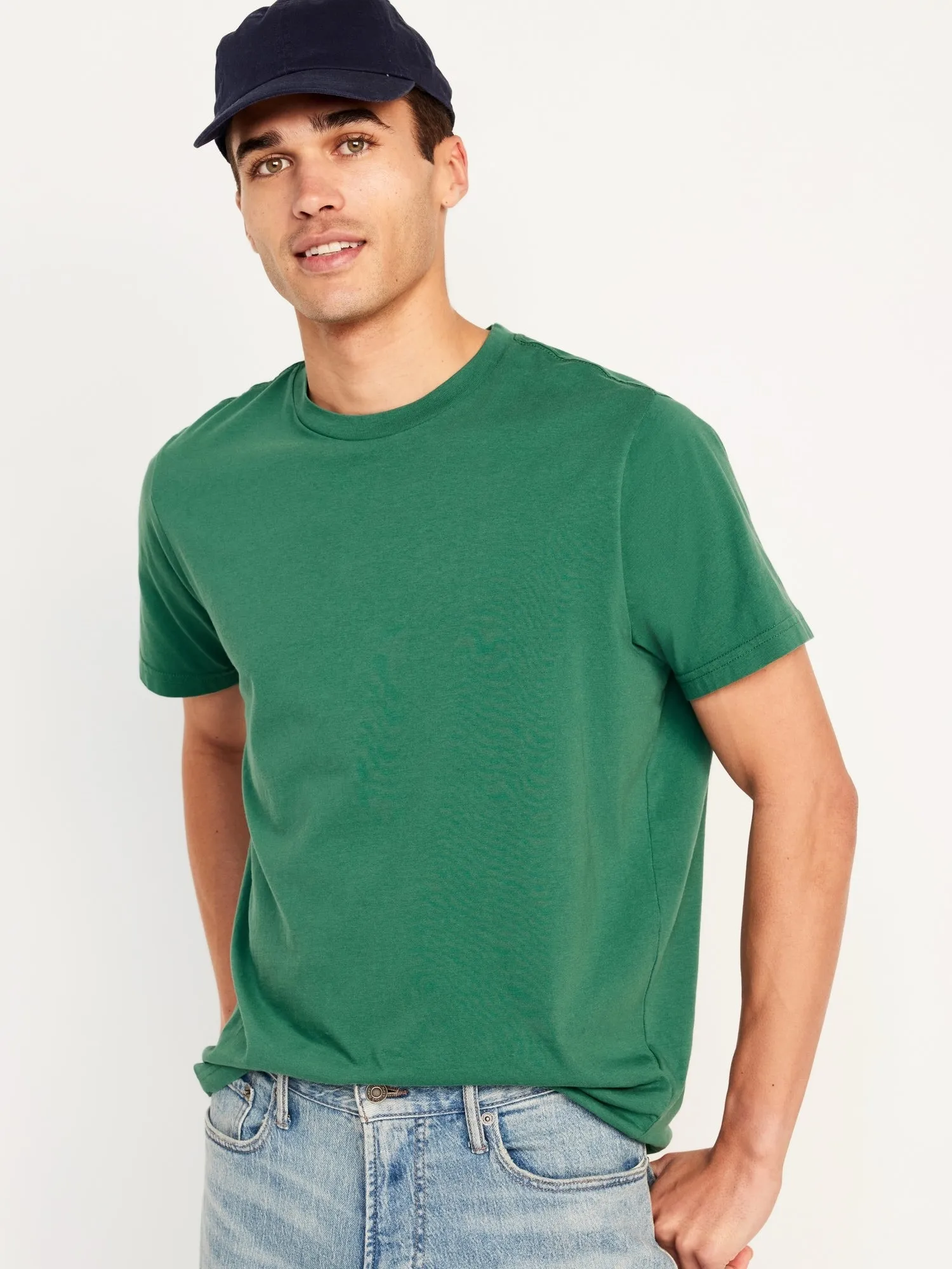 Crew-Neck T-Shirt For Men