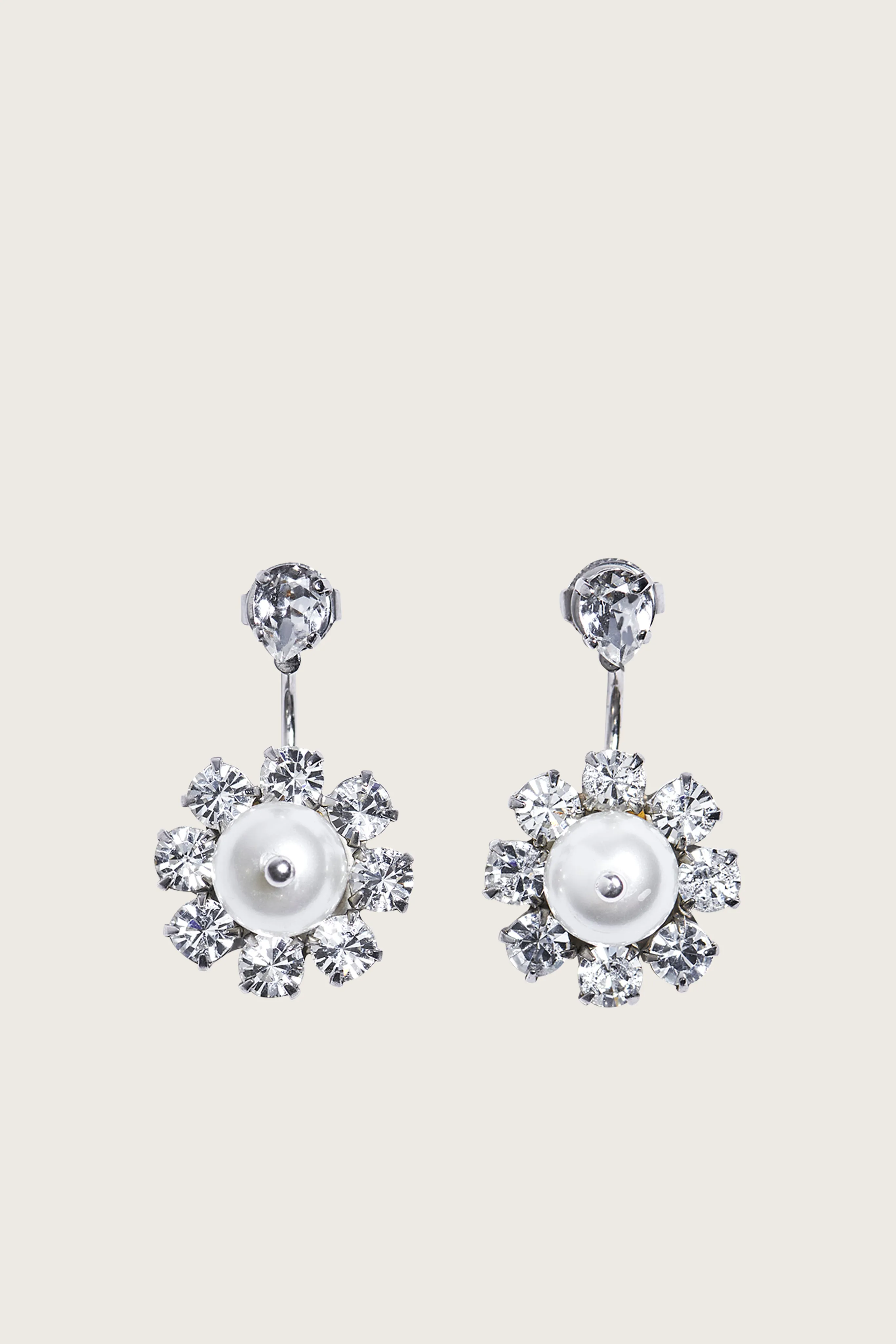 Crystal Daisy Earrings