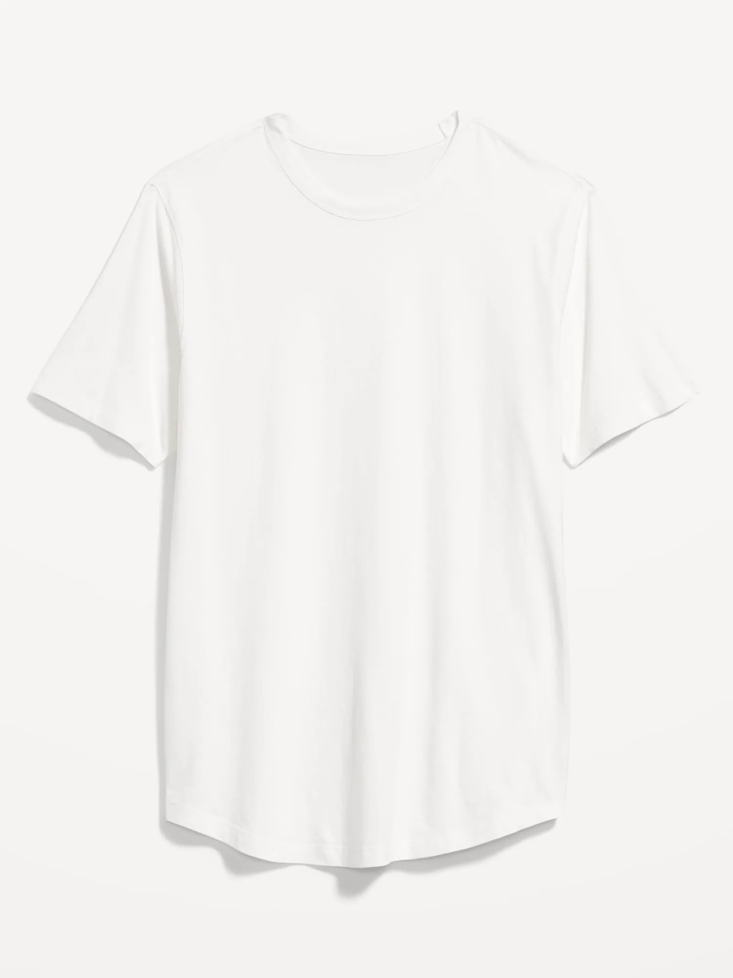 Curved-Hem T-Shirt for Men