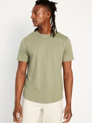 Curved-Hem T-Shirt for Men