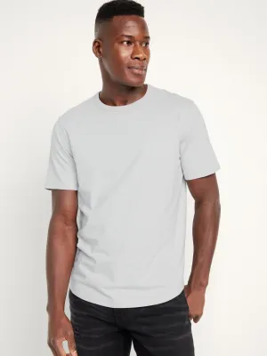 Curved-Hem T-Shirt for Men