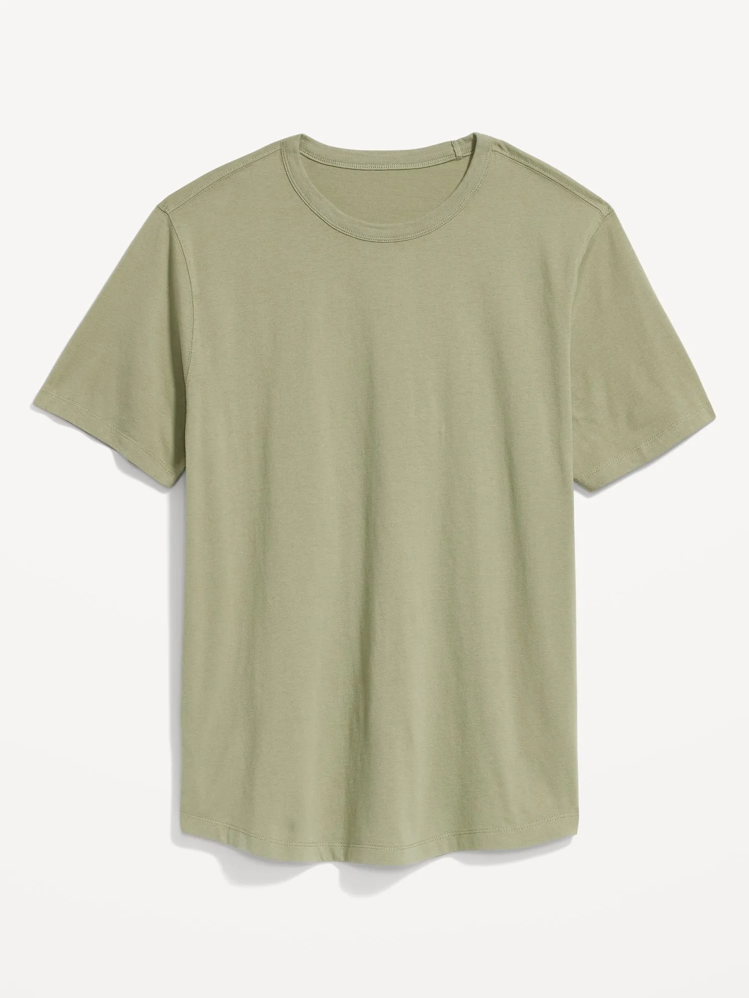 Curved-Hem T-Shirt for Men