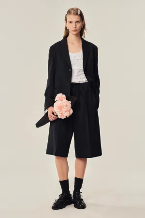 Cut-Out Bow Detail Jacket