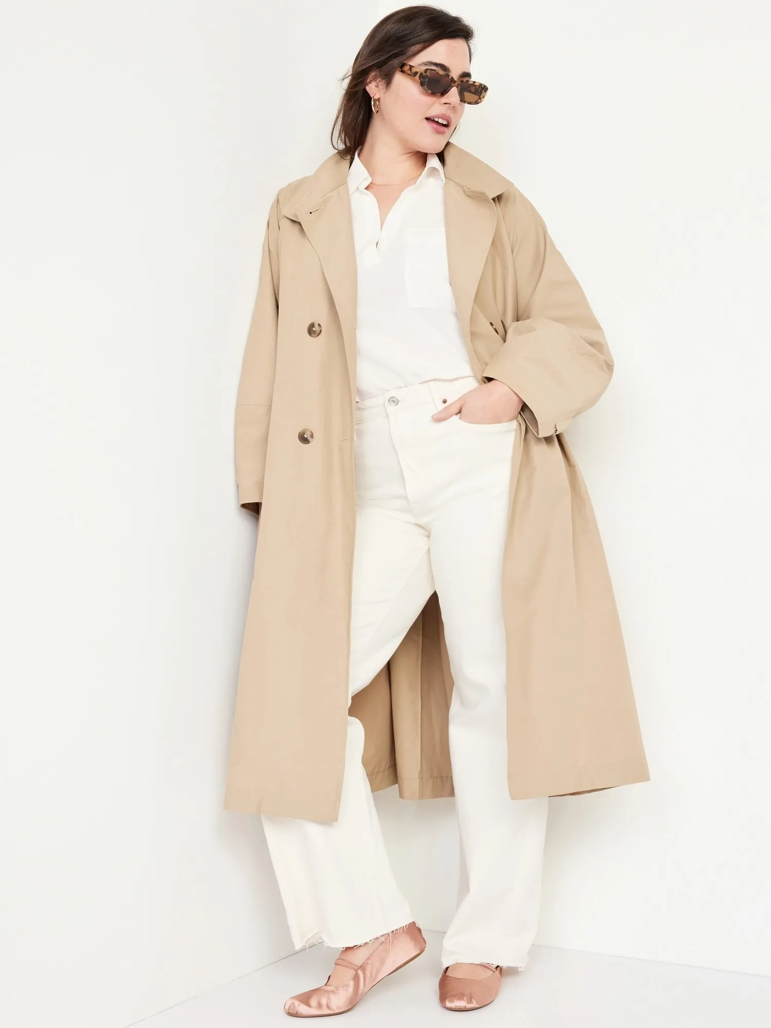Dolman-Sleeve Utility Top for Women