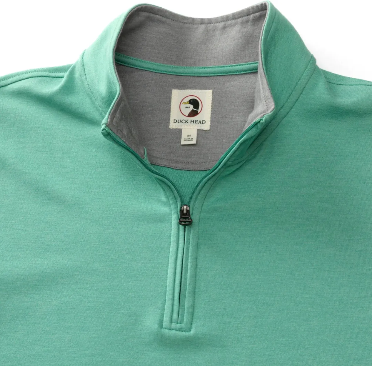 Dunmore Performance ¼ Zip Pullover (Tidal Green Heather)