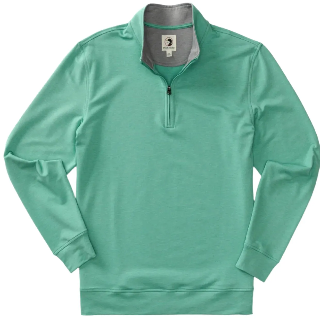 Dunmore Performance ¼ Zip Pullover (Tidal Green Heather)