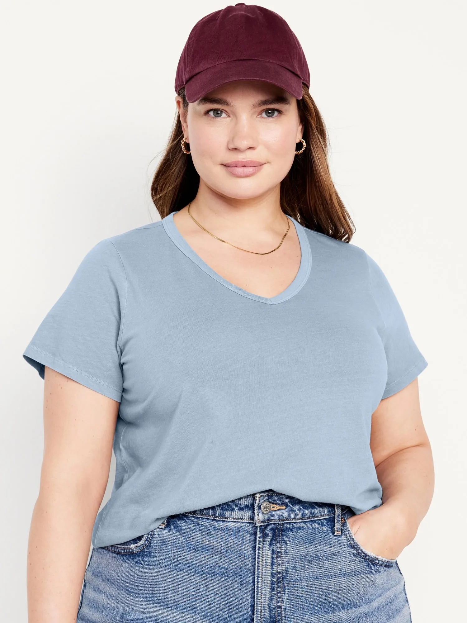 EveryWear V-Neck T-Shirt for Women