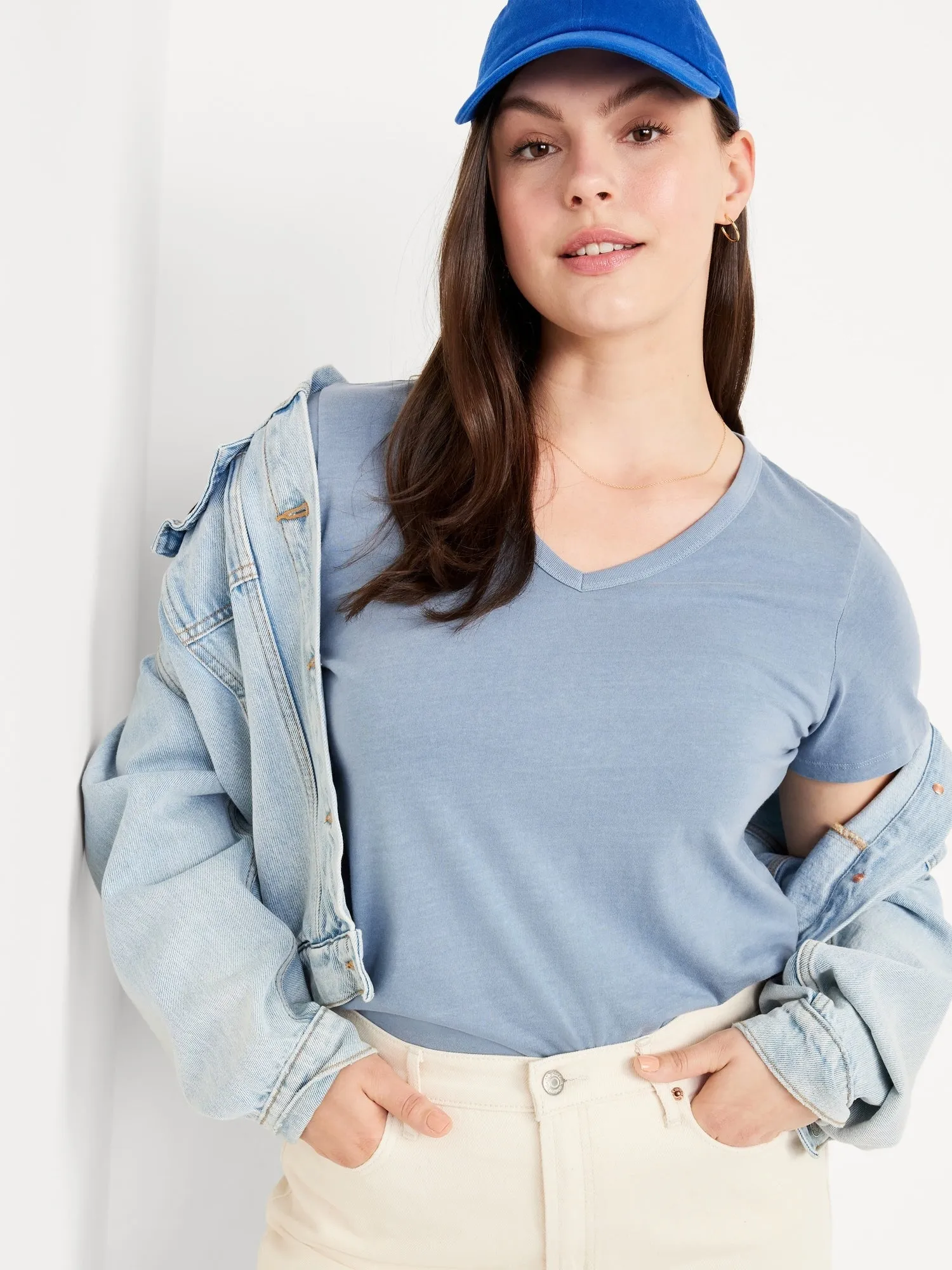 EveryWear V-Neck T-Shirt for Women