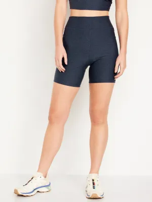 Extra High-Waisted Cloud  Biker Shorts for Women -- 6-inch inseam