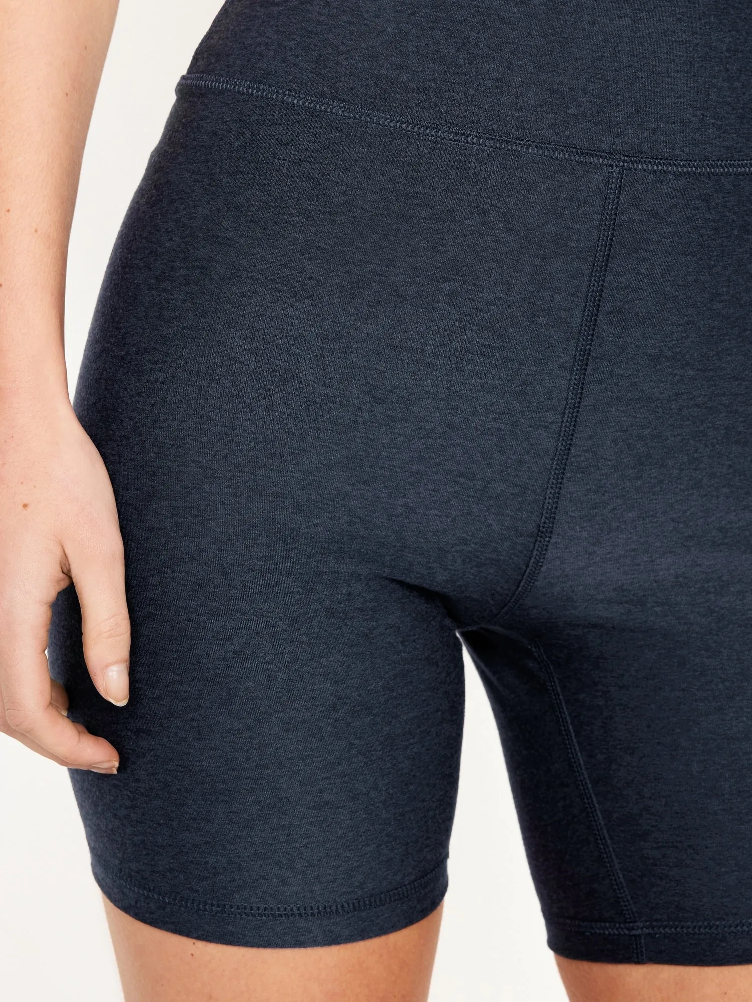 Extra High-Waisted Cloud  Biker Shorts for Women -- 6-inch inseam