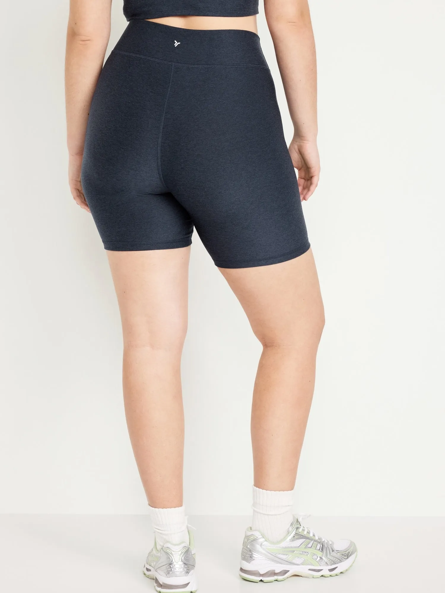 Extra High-Waisted Cloud  Biker Shorts for Women -- 6-inch inseam
