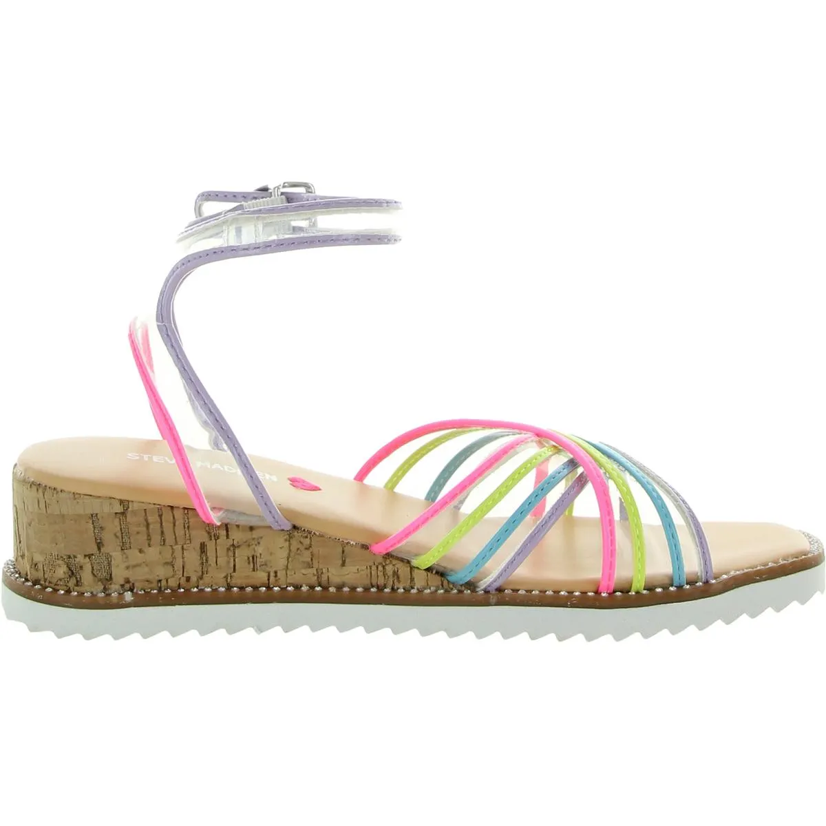 Fantasy Jr. Girls Big Kid Rhinestone Ankle Strap