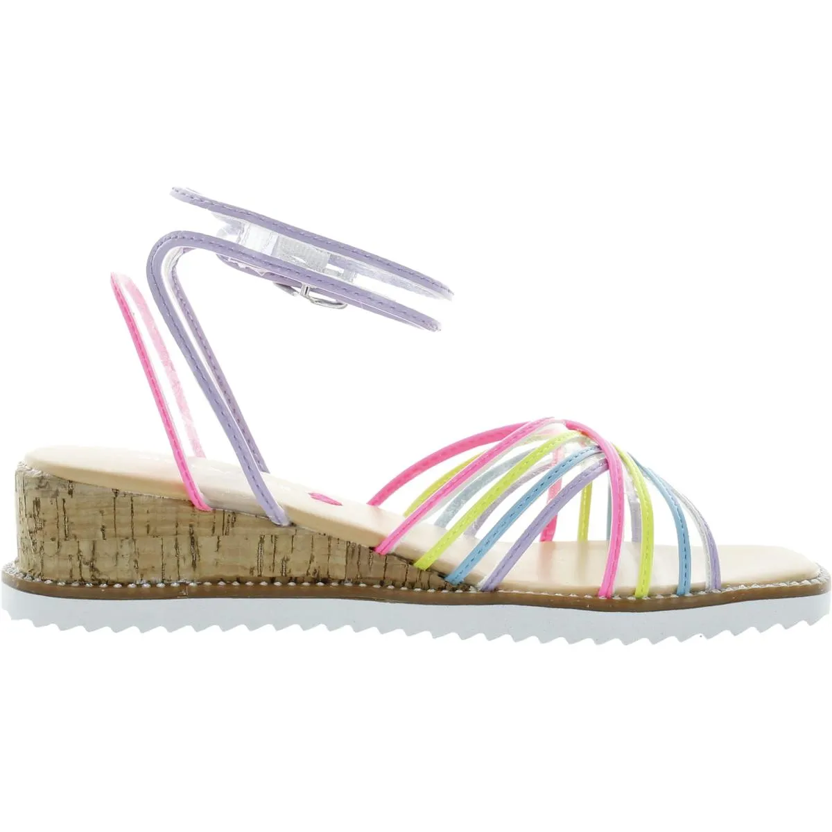 Fantasy Jr. Girls Big Kid Rhinestone Ankle Strap