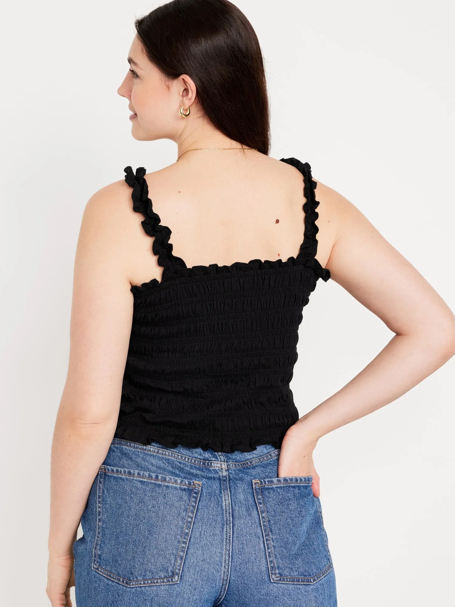 Fitted Smocked Top for Women