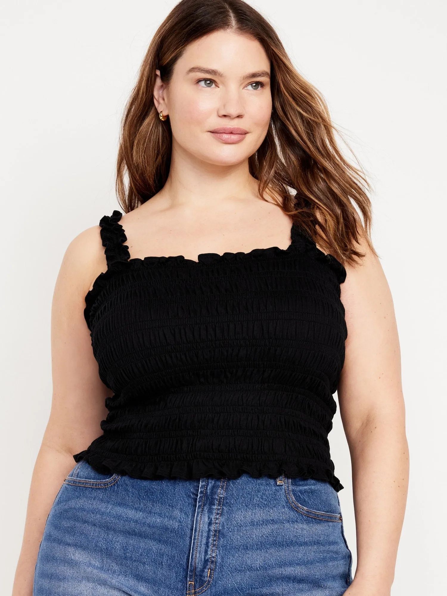 Fitted Smocked Top for Women